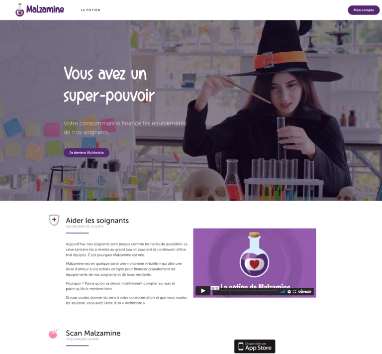 Malzamine cropped Agence de communication AdSum site WordPress Lyon