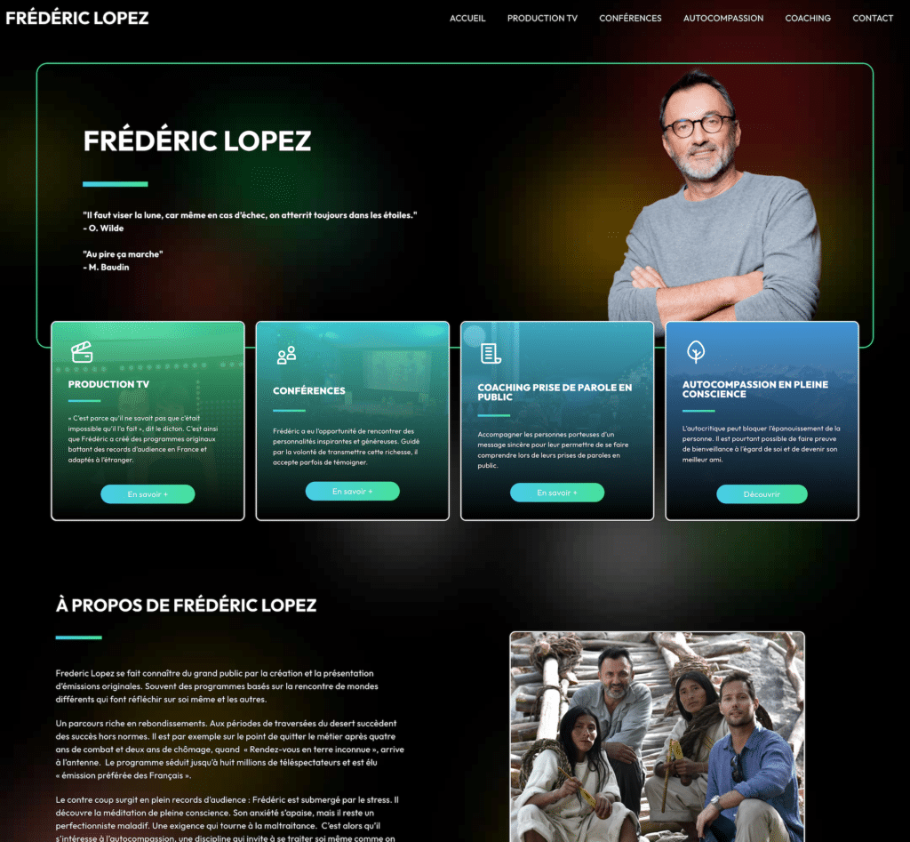 FredericLopez cropped Agence de communication AdSum site WordPress Lyon